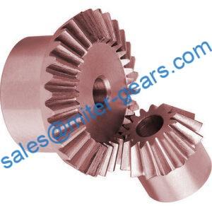Miter Gears with Shaft Angle 45 degree